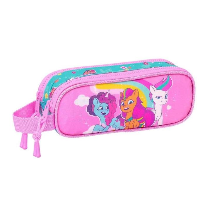 Portatodo Doble My Little Pony Magic Rosa Turquesa 21 x 8 x 6 cm 3
