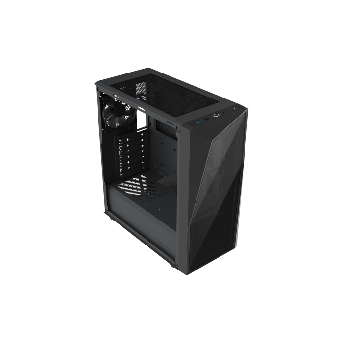 Cooler Master CMP 520L Midi Tower Negro CP520-KGNN-S03 - Compatible con ATX, micro ATX, Mini-ITX, Ventana Lateral, Gestión de Cables 2