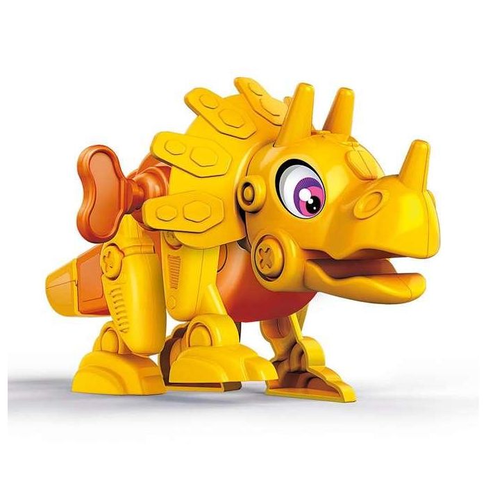 Juego construcción dino bot triceratops.fácil de montar gracias a las herramientas incluidas 20x20x6 cm 3