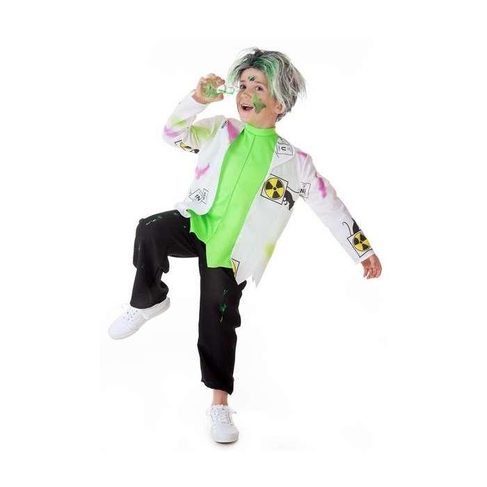Disfraz infantil científico loco t-1 (pantalón, chaqueta y chaleco) Disfraz infantil científico loco t-1 (pantalón, chaqueta y chaleco)