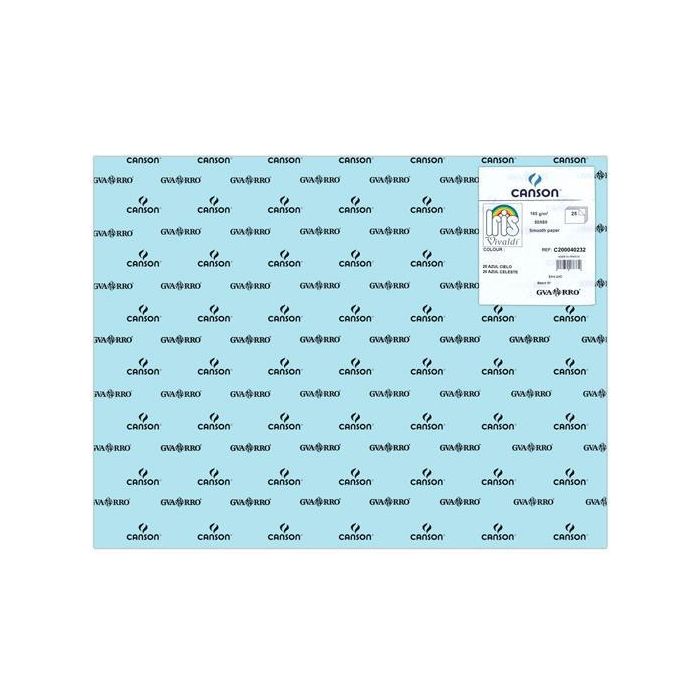 Iris Cartulina 50x65 cm 185 gr Azul Cielo -25U- Iris Cartulina 50x65 cm 185 gr Azul Cielo -25U-