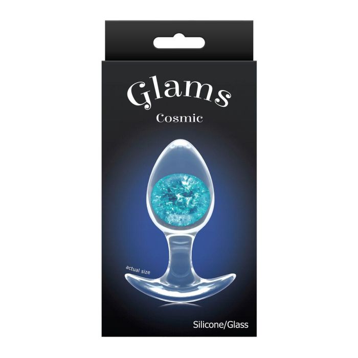 Plug Anal NS Novelties Glams Azul (8 cm) 1 Plug Anal NS Novelties Glams Azul (8 cm) 1
