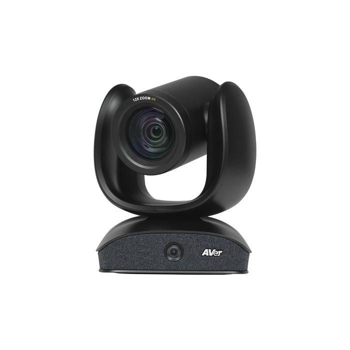 AVer CAM570 Cámara PTZ Dual 4K 12X Zoom Óptico, USB HDMI IP, Seguimiento Audio, Smart Frame Dinámico, PoE+, RS232, Entrada Audio 6