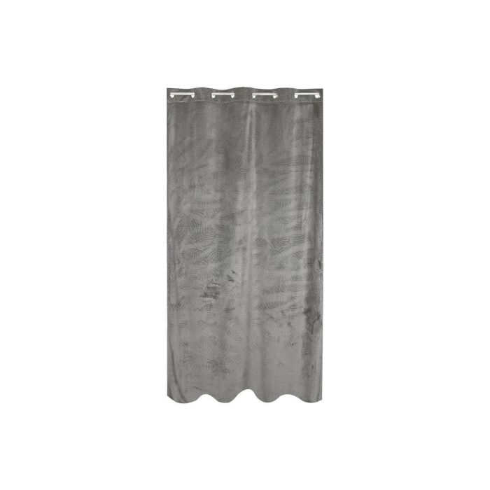 Cortina Urban DKD Home Decor Gris Claro 260 x 140 cm 1