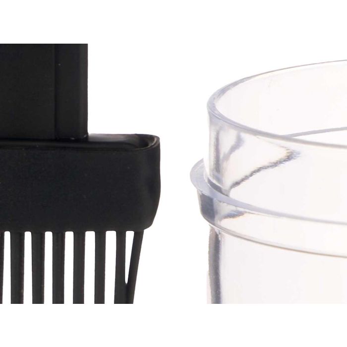 Kinvara Bote con Pincel de Silicona Negro 7.5x17x6 cm (Set de 24) 3