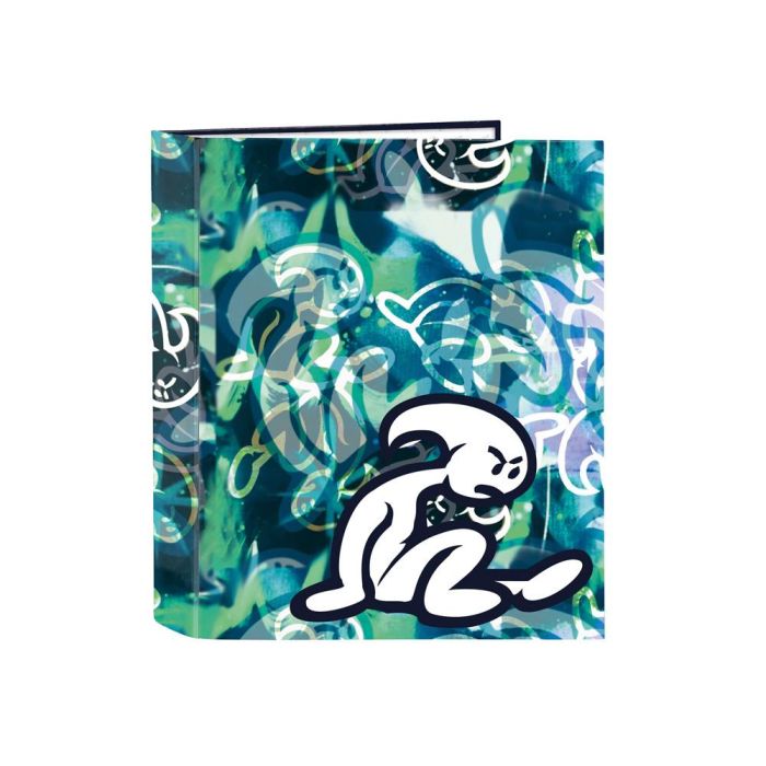 Carpeta Carton Folio 4 Anillas Safta Lomo Ancho El Niño Kook Carpeta Carton Folio 4 Anillas Safta Lomo Ancho El Niño Kook