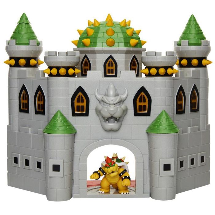 JAKKS PACIFIC Playset Castillo Bowser Deluxe Mario Bros Juguete 50 cm 6