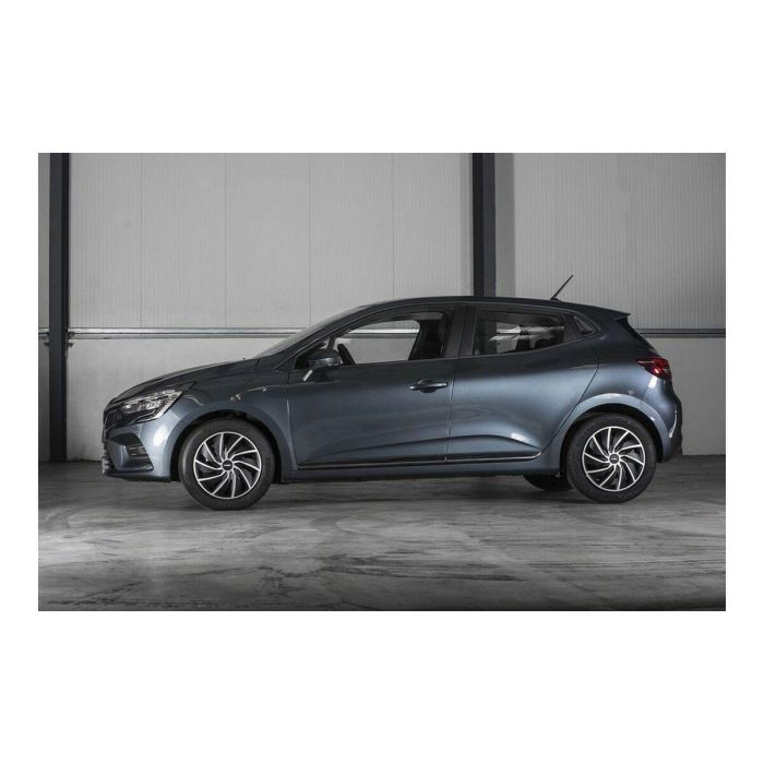 WRC Juego de 4 Tapacubos Bicolores 14 Pulgadas Negro Mate y Gris Plateado Diseño Deportivo TURBO en ABS 3 WRC Juego de 4 Tapacubos Bicolores 14 Pulgadas Negro Mate y Gris Plateado Diseño Deportivo TURBO en ABS 3