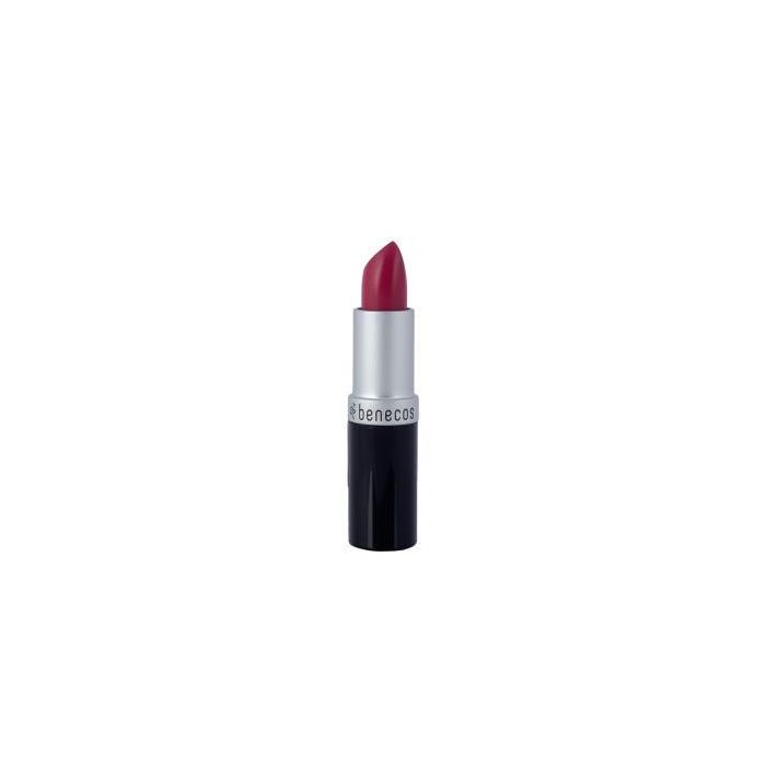 BENECOS Barra de Labios Pink Rose 4,5g – Maquillaje Natural Certificado para Pieles Sensibles