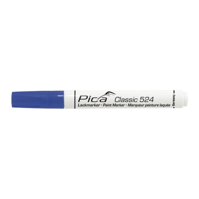 Pica Marcador permanente classic azul, marcaje permanente, altamente opaco, resistente a la luz, secado rápido Pica Marcador permanente classic azul, marcaje permanente, altamente opaco, resistente a la luz, secado rápido
