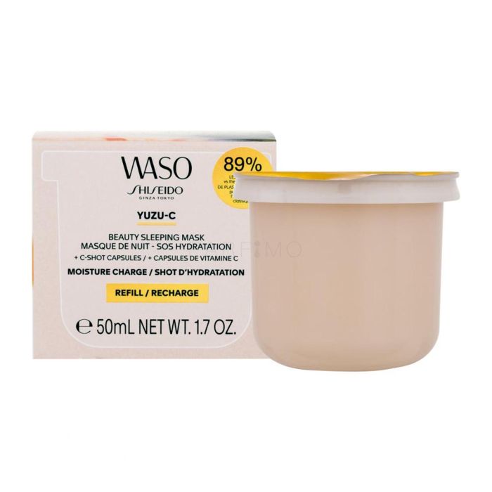 Shiseido Waso yuzu-c beauty mascarilla noche vitamina-c recarga 50 ml