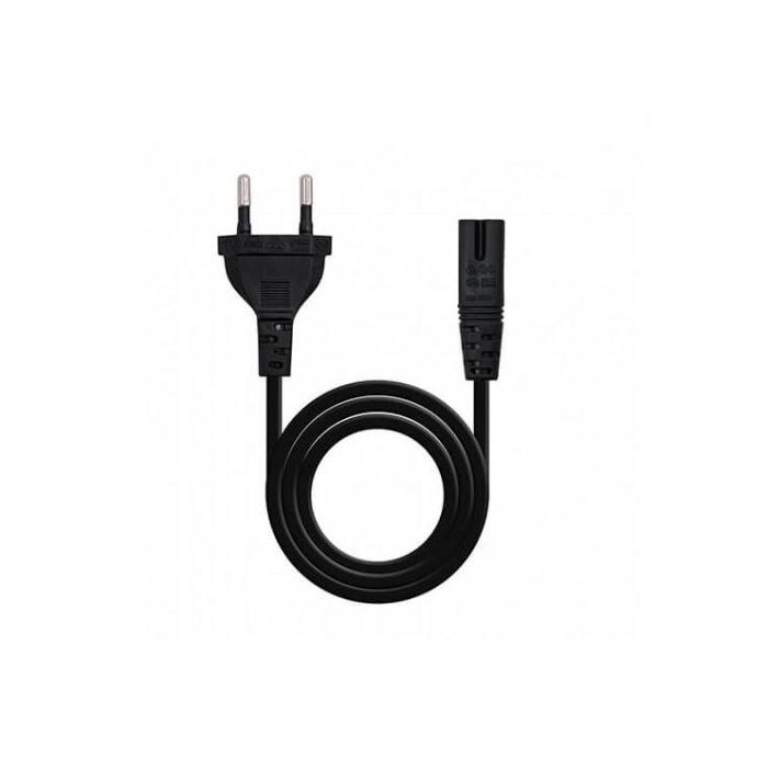 Nanocable 10.22.0402 Cable Alimentación Tipo Philip Forma 8 Macho/Hembra Negro 1.5m Nanocable 10.22.0402 Cable Alimentación Tipo Philip Forma 8 Macho/Hembra Negro 1.5m