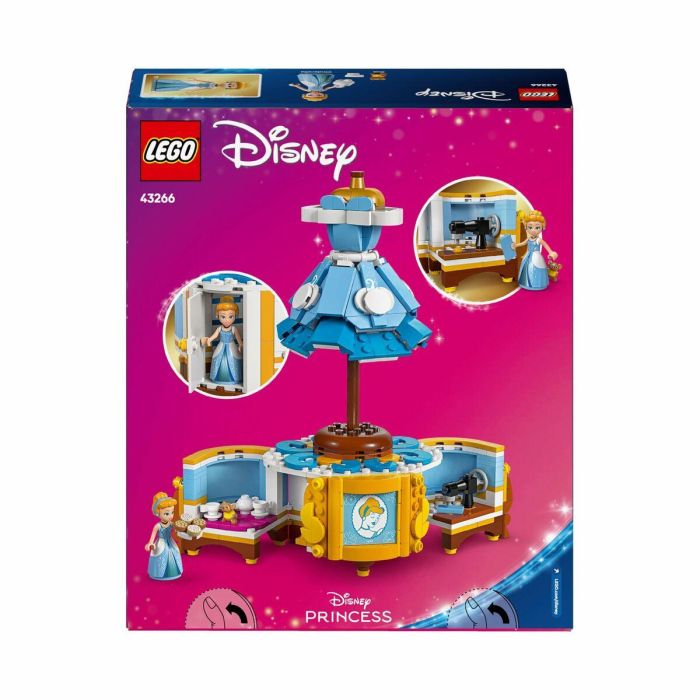 LEGO 43266 Vestido de Cenicienta Disney Princess - Set de construcción para niñas de 9 años 1 LEGO 43266 Vestido de Cenicienta Disney Princess - Set de construcción para niñas de 9 años 1