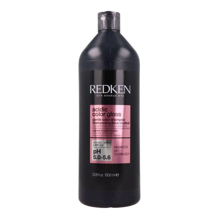 Redken Acidic Color Gloss Gentle Champú Sin Sulfatos para Cabello Coloreado 1000 ml