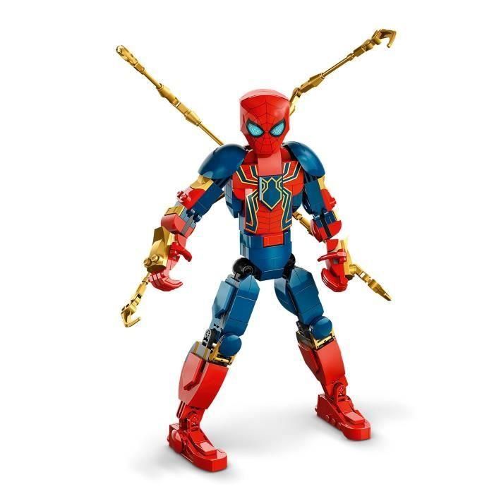 LEGO 76298 Marvel Iron Spider-Man Figura para Construir, Set de Juego de Construcción y Rol para Niños 2