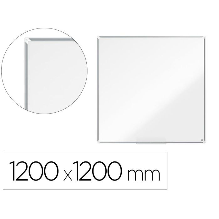 Pizarra Blanca Nobo Premium Plus Melamina 1200x1200 mm