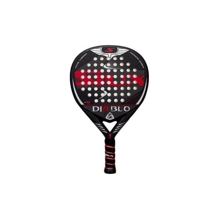 Pala de Pádel Siux Diablo Granph/ Negra y Roja Pala de Pádel Siux Diablo Granph/ Negra y Roja