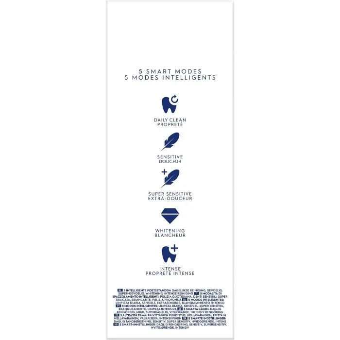 Oral-B Cepillo de dientes eléctrico iO5n White + Estuche de viaje 3