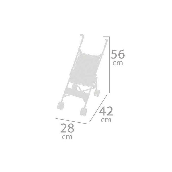 Silla de muñeca plegable - rosa - para muñecas de hasta 48 cm. 3 Silla de muñeca plegable - rosa - para muñecas de hasta 48 cm. 3