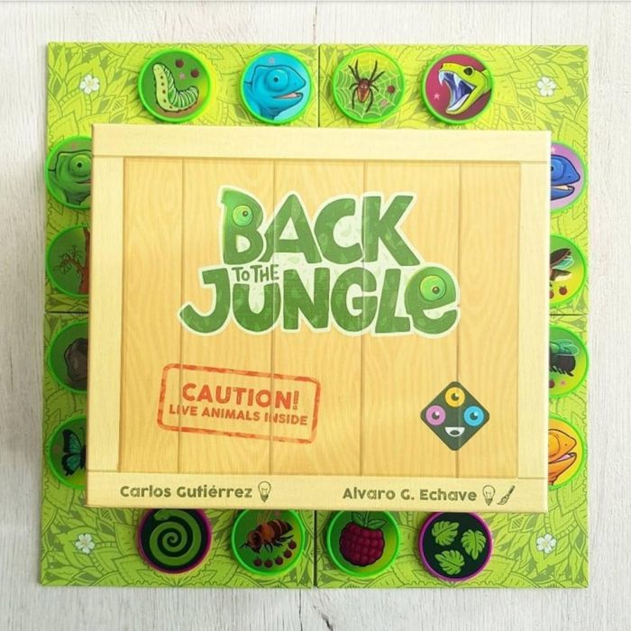 Tembo Games Juego de Mesa Back To The Jungle - Juego Educativo con Mecánicas Únicas para 2-4 Jugadores, Edad 6+ 0 Tembo Games Juego de Mesa Back To The Jungle - Juego Educativo con Mecánicas Únicas para 2-4 Jugadores, Edad 6+ 0
