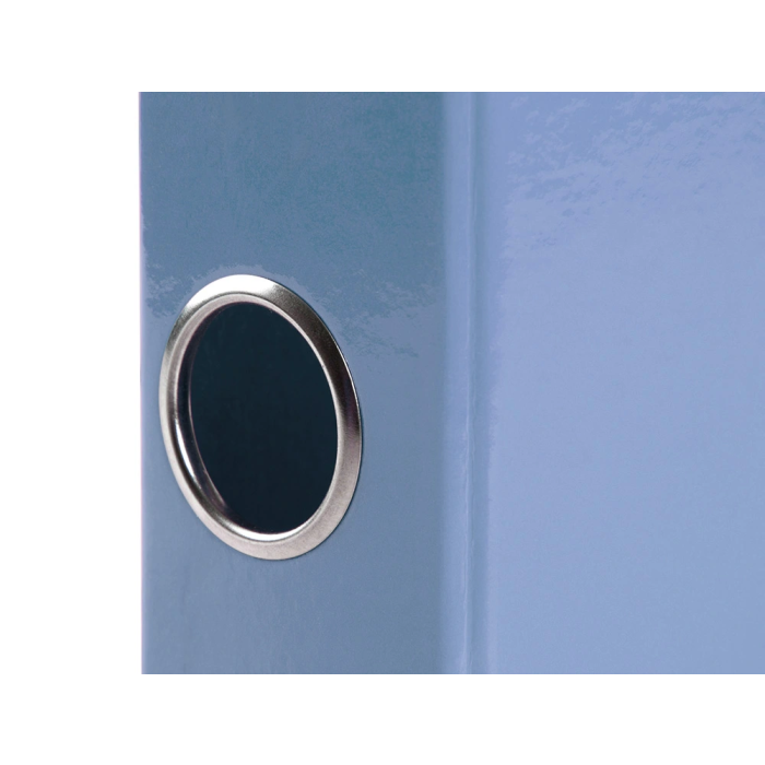 Liderpapel Carpeta de 2 Anillas 25 mm A4 Forrada Celeste con Ollao y Tarjetero 6