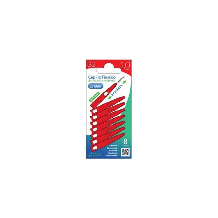Cepillo Interdental Retractil 1Mm 8Ud.