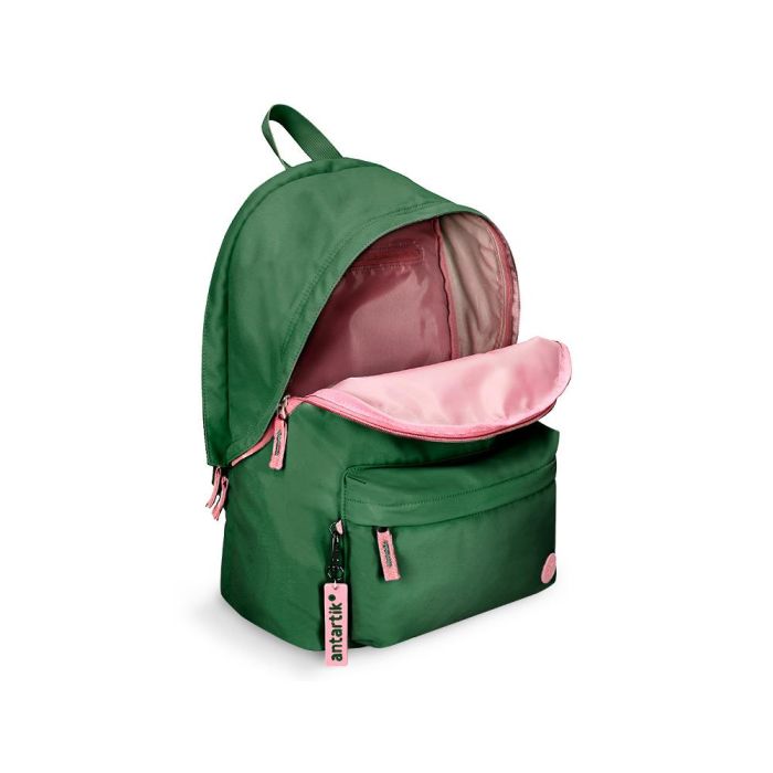 Mochila Antartik Teens 20 L Compartimento Para Portatil Color Verde 420 X 160 X 300 mm 6