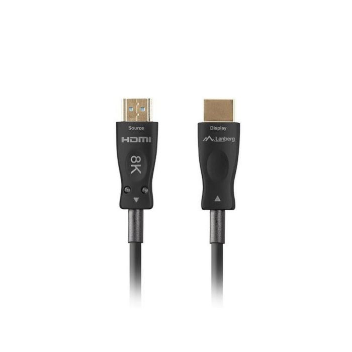 Lanberg Cable HDMI V2.1 Ultra Alta Velocidad 8K 5K HDR ARC Ethernet 48Gbps Conectores Oro 50 Metros para Instalaciones Profesionales 3
