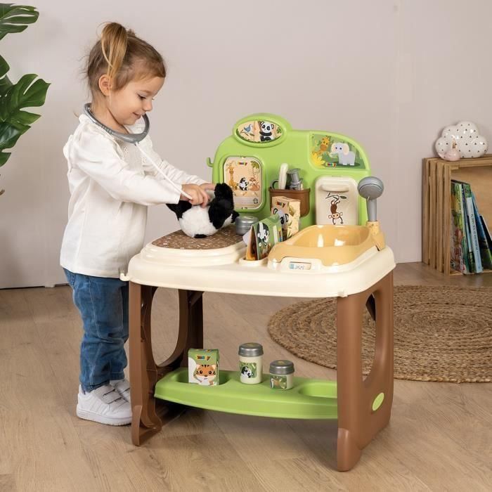Smoby SMO3032163404064 Centro Veterinario Zoológico con 1 Peluche Panda y Múltiples Accesorios para Juego de Rol Interactivo 3 Smoby SMO3032163404064 Centro Veterinario Zoológico con 1 Peluche Panda y Múltiples Accesorios para Juego de Rol Interactivo 3