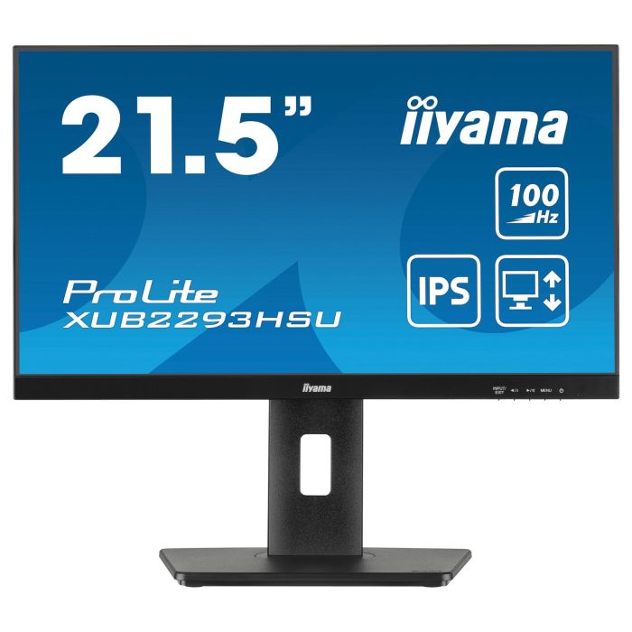 IIYAMA ProLite XUB2293HSU-B7 54.6 cm (21.5") 1920 x 1080 Píxeles Full HD LED 1 ms Negro