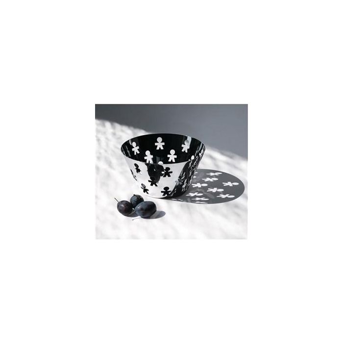 Alessi AKK05 Girotondo Cesto Redondo Acero Inoxidable 18/10 23cm Diseño King-Kong 1 Alessi AKK05 Girotondo Cesto Redondo Acero Inoxidable 18/10 23cm Diseño King-Kong 1