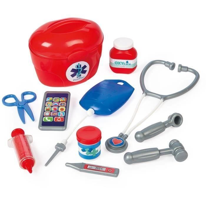 Ecoiffier 1902 Carro médico de juguete para Cuidado de los enfermos ECO3280250019022 1