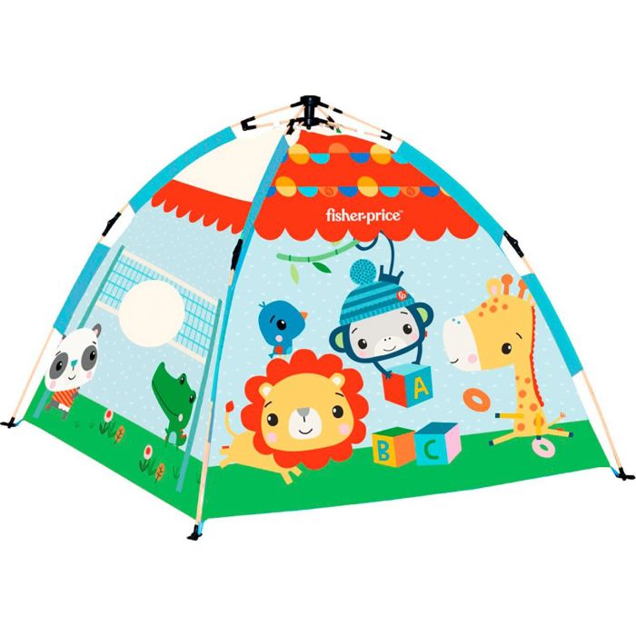 Fisher Price Tienda Forest XL Plegable con 20 Bolas para Niños +2 Años DEQUBE Fisher Price Tienda Forest XL Plegable con 20 Bolas para Niños +2 Años DEQUBE