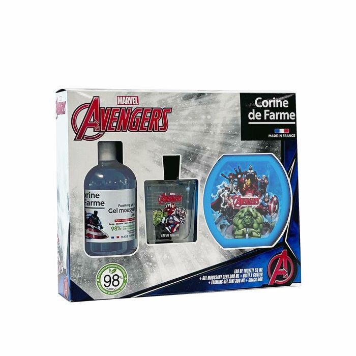 Perfume Infantil Corine de Farme Avengers 50 EDT 300 ml 3 Piezas