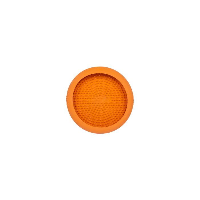 Lickimat UFO para Perro - Plato Interactivo Antiestrés para Lamer Comida Lenta y Baño con Ventosa Adherente Naranja de Goma 1 Lickimat UFO para Perro - Plato Interactivo Antiestrés para Lamer Comida Lenta y Baño con Ventosa Adherente Naranja de Goma 1