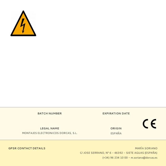 Electrocerradura duo 30/85 l-d1-56008 dorcas 1