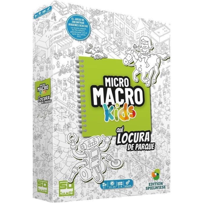 Sd games Juego MicroMacro Kids: El Juego de las Imágenes Ocultas para Niños Investigadores (+6 años)