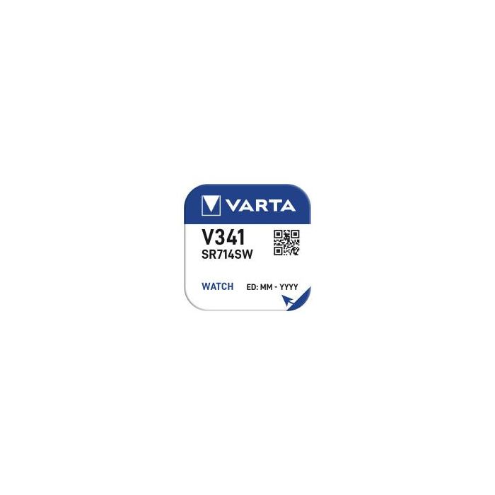 Varta Pila Botón Silver SR714SW - V341 1,55V Ø7,9 x 1,45 mm Watch Blister 1 Unidad 1
