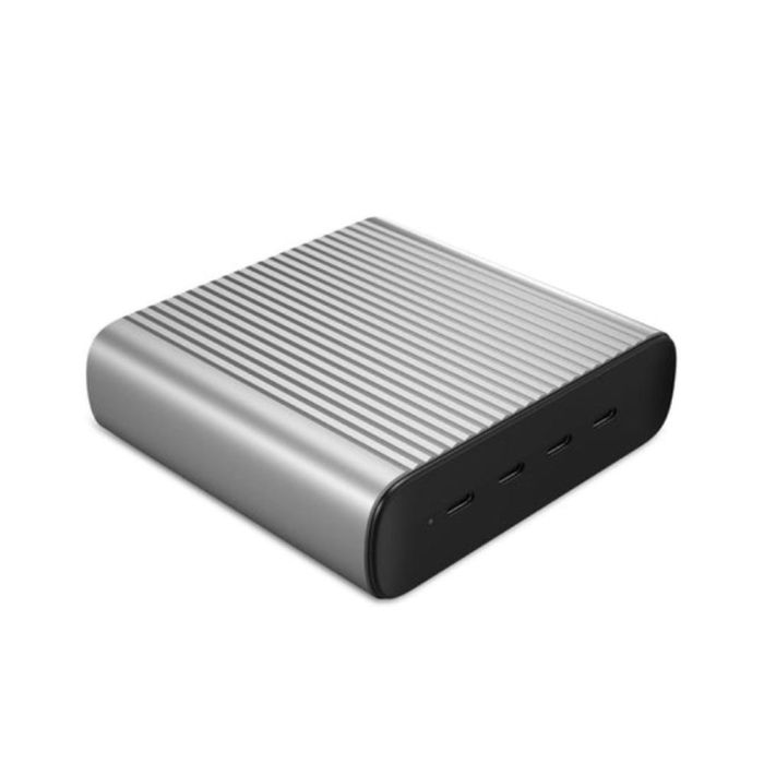 HYPER 245W GaN Desktop Charger Portátil, Smartphone, Tableta Negro, Plata Corriente alterna, Batería Carga rápida Interior 1 HYPER 245W GaN Desktop Charger Portátil, Smartphone, Tableta Negro, Plata Corriente alterna, Batería Carga rápida Interior 1