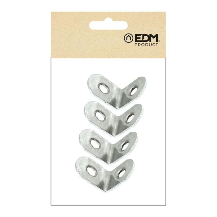 Edm Ángulo Refuerzo An24 Acero Inoxidable 20 x 20 x 16 mm 4 Unidades 3 Edm Ángulo Refuerzo An24 Acero Inoxidable 20 x 20 x 16 mm 4 Unidades 3