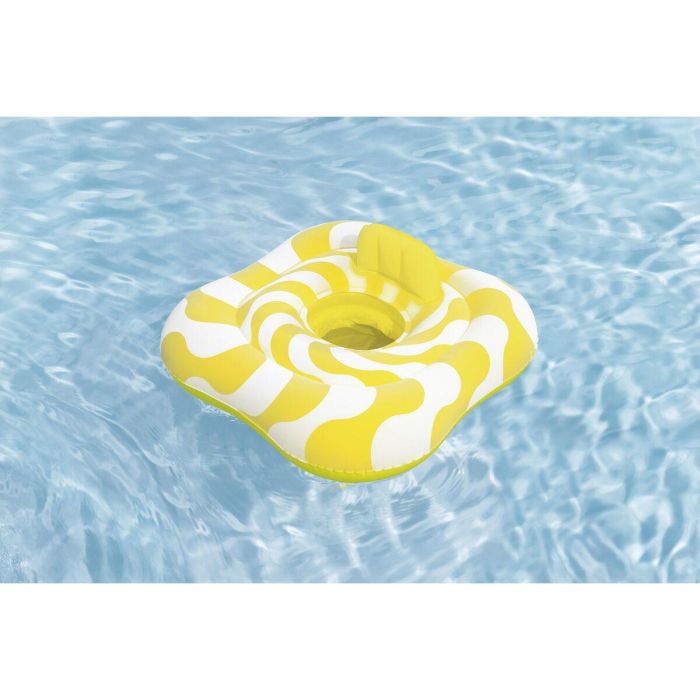 Bestway Flotador Hinchable 2 Aros Asiento Bebe 79x79 cm 1 a 2 Años Jardin, Piscina y Playa 32298 1