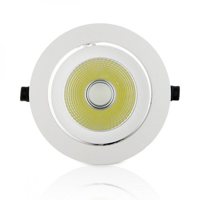 Foco Downlight LED 40W 5.000Lm 6000ºK Circular Orientable 40.000H [HO-COB-OR-40W-CW] 2