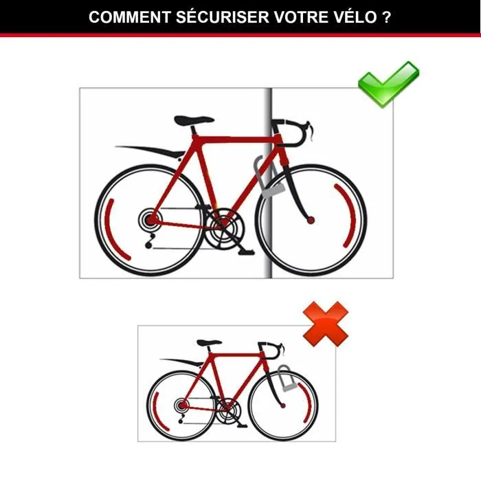 Master Lock Candado en U con Cable y Llave - Modelo XL - Acero Cementado, Doble Grillete, Cable 1.20m - Soporte Bicicleta 4 Master Lock Candado en U con Cable y Llave - Modelo XL - Acero Cementado, Doble Grillete, Cable 1.20m - Soporte Bicicleta 4