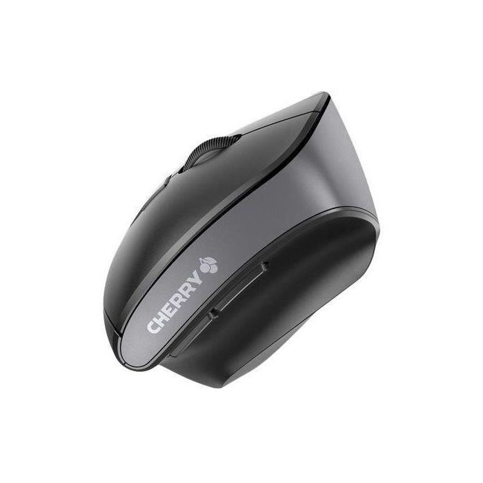 Cherry MW 4500 LEFT Ratón Inalámbrico Ergonómico para Zurdos, Sensor Óptico Ajustable, Compatible con Windows y Mac 3