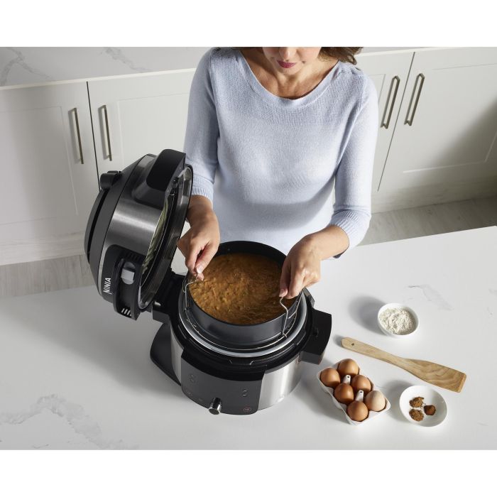 Ninja OL550EU Olla Eléctrica Multifunción 6L SmartLid Multi Cooker Foodi - 11 en 1, Cocina a Presión, Freidora de Aire 4 Ninja OL550EU Olla Eléctrica Multifunción 6L SmartLid Multi Cooker Foodi - 11 en 1, Cocina a Presión, Freidora de Aire 4