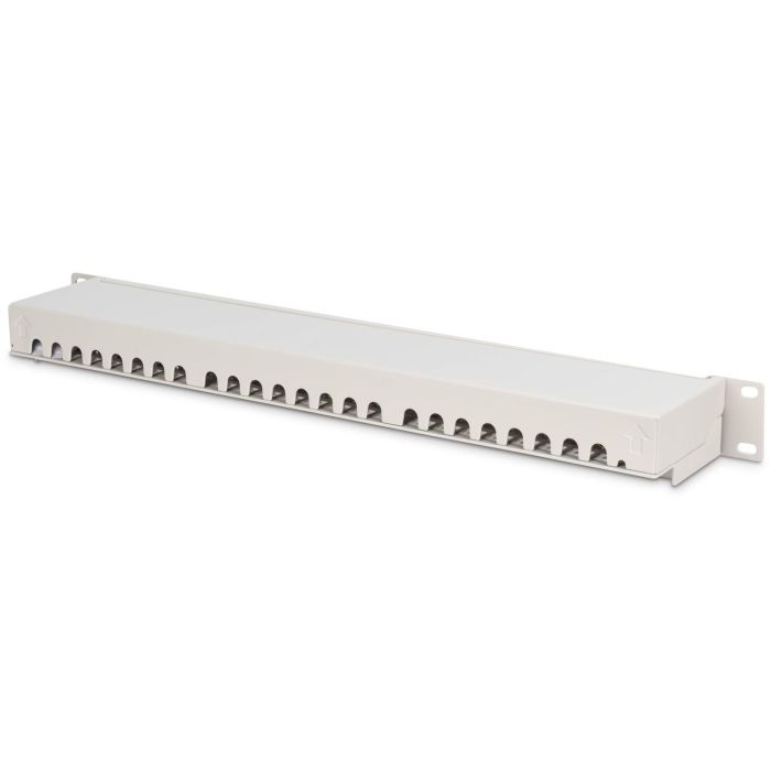 Digitus Panel de Conexión Patchpanel 1U 24 Puertos CAT 6 Blindado RJ-45 LSA Clase E Gris 1