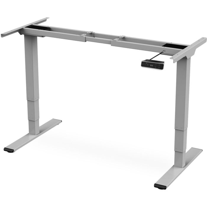 DIGITUS Elektrisch höhenverstellbares Tischgestell. Dual-Motor. 3-Stufen. Grau 6