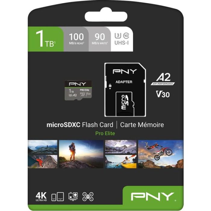 CARD 1TB PNY Pro Elite MicroXC 100MB/s 2 CARD 1TB PNY Pro Elite MicroXC 100MB/s 2