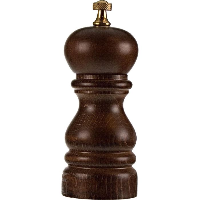 Molinillo de sal - BISETTI - ROMA - 13 cm - Nogal 2