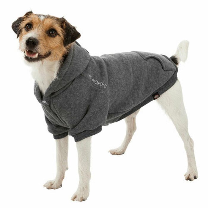 Sudadera para Perro Trixie Flensburg Gris L 3 Sudadera para Perro Trixie Flensburg Gris L 3